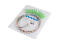 Pigtail światłowodowy Lanberg SM SC/APC SEMI TIGHT 9/125 G657A1 12X2M Multikolor - 2