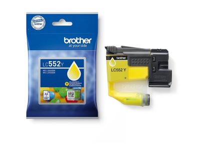 Brother LC552Y tusz Yellow 550str