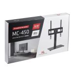 Stojak do TV uniwersalny Maclean  MC-450, na szafkę RTV podstawka max. 40kg max. VESA 400x400 dla TV 32-65