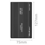 Obudowa Qoltec na dysk HDD/SSD 2.5