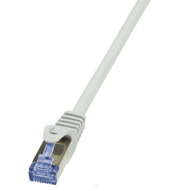 Patchcord LogiLink CQ3072S Cat.6A S/FTP 5m szary