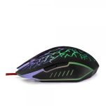 Mysz przewodowa Esperanza MX211 Lightning optyczna Gaming 6D USB czarna - 2