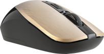 Mysz bezprzewodowa Defender WAVE MM-995 optyczna bezklikowa silent 1600dpi złota - 2