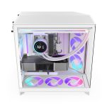 Obudowa NZXT H9 Flow RGB (2025) Midi Tower z oknem biała - 10
