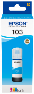 EPSON tusz 103 C13T00S24A cyan 65ml