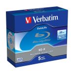 Płyty BD-R Verbatim Datalife 25GB 6x (Jewel Case 5) - 3