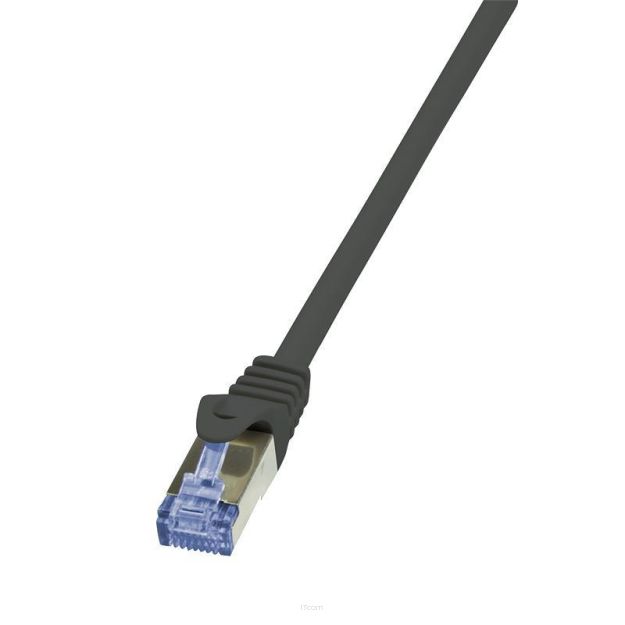 Patchcord LogiLink CQ4073S Cat.6A/7 600 MHz S/FTP PIMF 5,00m czarny