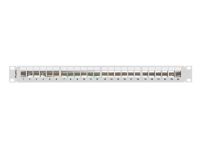 Patch panel pusty Lanberg PPKS-0924-S 24 port 1U 19
