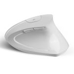 Mysz bezprzewodowa Perixx PERIMICE-813 W optyczna wertykalna pionowa prawa biała RF + BLUETOOTH - 3