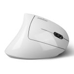Mysz bezprzewodowa Perixx PERIMICE-813 W optyczna wertykalna pionowa prawa biała RF + BLUETOOTH - 4