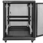 Przepust szczotkowy Qoltec do szaf RACK 19