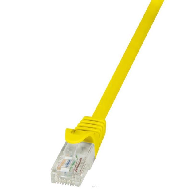 Patchcord LogiLink CP2097U CAT.6 U/UTP 10m, żółty