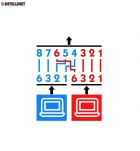 Rozdzielacz Intellinet RJ45x2 ekaranowany - 3