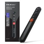 Wskaźnik Qoltec laserowy | Prezenter 4w1 | USB 3.0 | 2.4GHz | 100m - 6