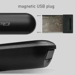 Wskaźnik Qoltec laserowy | Prezenter 4w1 | USB 3.0 | 2.4GHz | 100m - 4