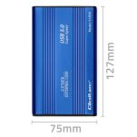 Obudowa Qoltec na dysk HDD/SSD 2.5
