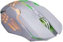 Mysz bezprzewodowa Defender KATANA GM-511 optyczna 3200dpi biała RGB AKUMULATOR 7 przycisków Gaming bezklikowa silent - 8