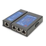 Tester DIGITUS kabli sieciowych i komunikacyjnych LED, kat.5e-kat.6A, (RJ45, RJ12, RJ11), Auto-Scan z PoE - 2
