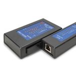 Tester DIGITUS kabli sieciowych i komunikacyjnych LED, kat.5e-kat.6A, (RJ45, RJ12, RJ11), Auto-Scan z PoE - 3