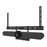 Zestaw półki na videobar i laptop Neomounts AV60-500BL 43