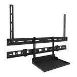 Zestaw półki na videobar i laptop Neomounts AV60-500BL 43