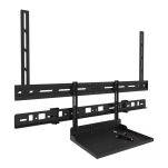 Zestaw półki na videobar i laptop Neomounts AV60-500BL 43