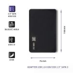 Obudowa Qoltec na dysk HDD/SSD 2.5