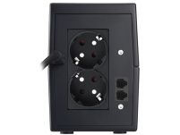 Zasilacz awaryjny UPS Power Walker Line-Interactive 650VA 2x Schuko, RJ11, USB, LCD - 4