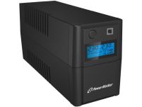 Zasilacz awaryjny UPS Power Walker Line-Interactive 650VA 2x Schuko, RJ11, USB, LCD - 3