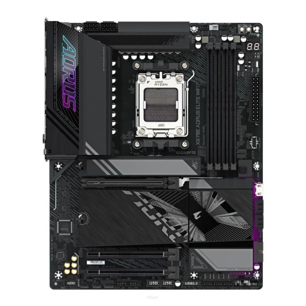 Płyta Gigabyte X870E AORUS ELITE WIFI7 /AMD X870/DDR5/SATA3/M.2/USB4/PCIe5.0/WiFi/BT/AM5/ATX