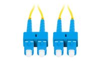 Patchcord światłowodowy Lanberg SM SC/UPC-SC/UPC DUPLEX 3.0mm LSZH G657A1 10m żółty - 4