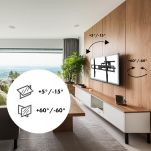 Uchwyt do TV Maclean MC-423, max VESA 800x600, 43-100