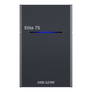 Dysk zewnętrzny SSD HIKSEMI Elite 7S 1TB USB 3.2 Type-C (2000/2000 MB/s) ciemnoszary