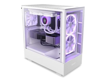 Obudowa NZXT H5 Elite Midi Tower biała z oknem