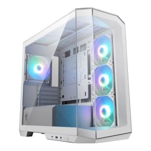 Obudowa MSI MAG PANO M100R PZ WHITE M-ATX Micro Tower z oknem, bez zasilacza