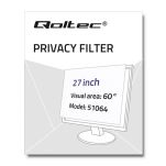 Filtr prywatyzujący RODO Qoltec 27