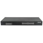 Switch niezarządzalny Intellinet 16x 10/100/1000 Mbps PoE+ 220W Rack 19
