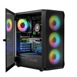 Obudowa LOGIC PORTOS ARGB MIDI USB 3.0 Black - 4