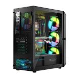 Obudowa LOGIC PORTOS ARGB MIDI USB 3.0 Black - 5