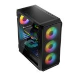 Obudowa LOGIC PORTOS ARGB MIDI USB 3.0 Black - 8