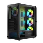 Obudowa LOGIC PORTOS ARGB MIDI USB 3.0 Black - 6