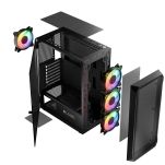 Obudowa LOGIC PORTOS ARGB MIDI USB 3.0 Black - 18