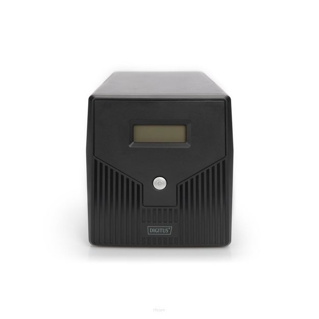 Zasilacz awaryjny UPS DIGITUS Line-Ineractive LCD 1000VA/600W, 2x12V/7Ah, AVR, 4x Schuko CEE 7/3, 2x RJ11, 1x USB 2.0 typ B