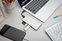 Stacja dokująca podróżna DIGITUS USB Typ C, 8-portów 4K 30Hz, HQ, aluminiowa, srebrna - 6