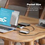 Stacja dokująca podróżna DIGITUS USB Typ C 7-portów HDMI 4K/60Hz PD 3.0 - 11
