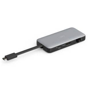 Stacja dokująca podróżna DIGITUS USB Typ C 7-portów HDMI 4K/60Hz PD 3.0