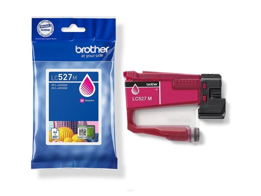 Brother LC527M tusz Magenta 900str.