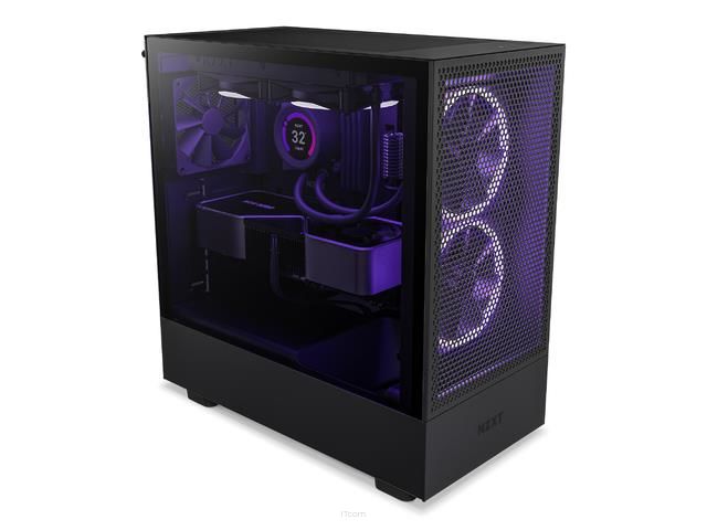 Obudowa NZXT H5 Flow Midi Tower czarna z oknem