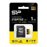 Karta pamięci Silicon Power Inspire microSDXC 1TB V30 UHS-I U3 A2 170/160 MB/s TLC + adapter - 2