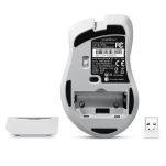Mysz bezprzewodowa Perixx PERIMICE-621 optyczna 1600dpi 2.4 GHz, szara, silent, cicha, bezklikowa - 3